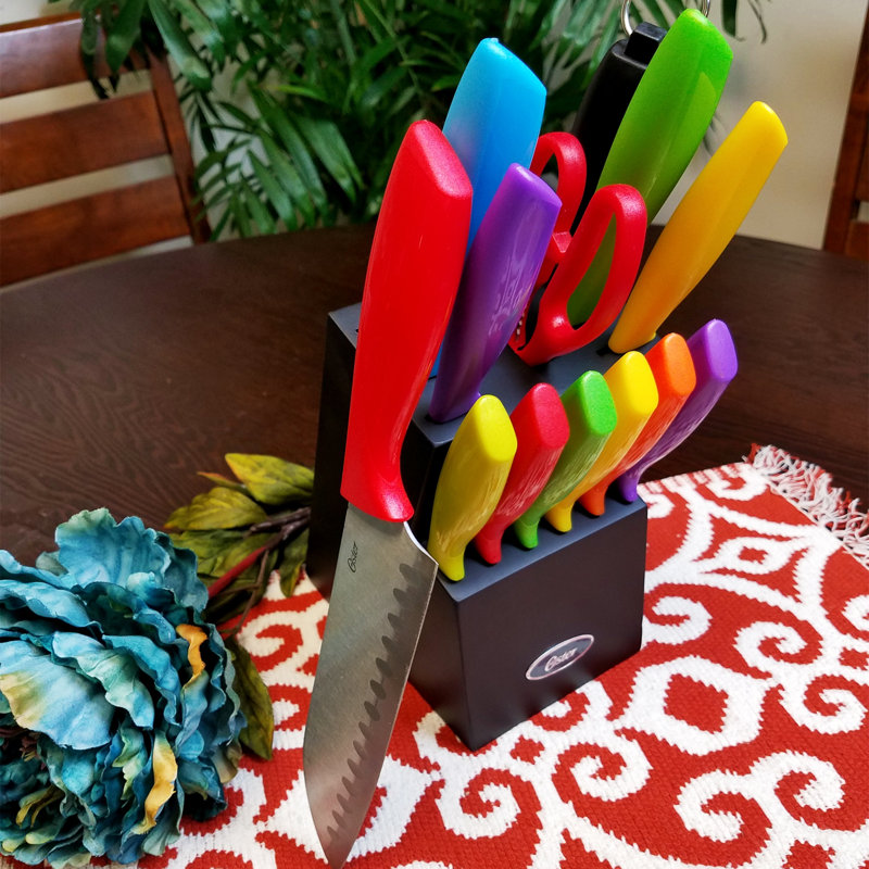 Oster 14 Piece Block Set & Reviews Wayfair